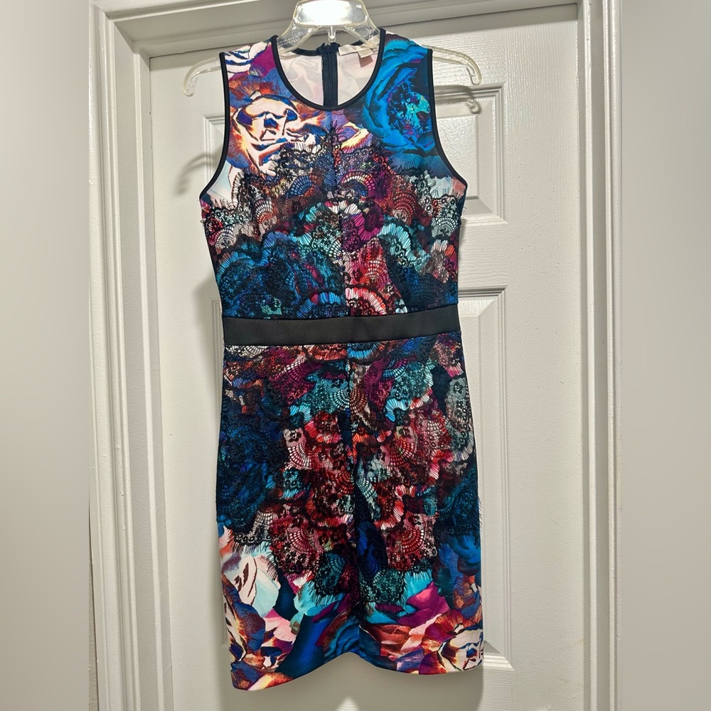 Boston Proper Multicolor Sleeveless Dress